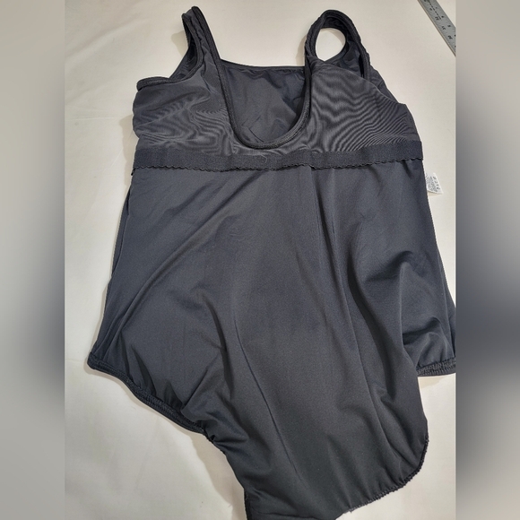 Lands' End Scoop Neck Mini Swim Dress Swimsuit 1X (16-18) - Picture 11 of 15